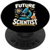 Future Scientist STEM Scienziato futuro Bambini Scienza STEM Studente PopSockets PopGrip Adesivo