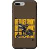 Halloween Spooky Magic Custodia per iPhone 7 Plus/8 Plus Divertente Halloween rana Scooter zucca spettrale