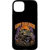 Awesome Halloween Designs and Souvenirs Custodia per iPhone 15 Plus Happy Crawloween, motivo fuoristrada 4x4 per Halloween