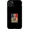 Egyptian Cobra Pharaoh Uraeus Serpent Custodia per iPhone 11 Pro Max Serpente Uraeo Ankh Faraone egiziano Cobra