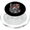 Pesce Martello Squalo Oceano Subacqueo A Squalo Martello Giapponese PopSockets PopGrip per MagSafe