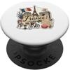 Lakelandwholesale1 Shirt Company Francia Parigi Torre Eiffel Arc De Triomphe Bicicletta Vintage PopSockets PopGrip Adesivo