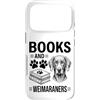 Funny Weimaraner And Book Designs Custodia per iPhone 17 Pro Libri E Weimaraners Divertente Weimaraner