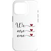 Fun Designs Custodia per iPhone 16 Pro Siamo un simpatico regalo tipografico scritto a mano