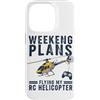 Funny RC Helicopter Gifts for Men and Wo Custodia per iPhone 14 Pro RC elicottero elicottero RC di corsa di telecomando