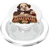 Cute Funny Stuffed Animal Stuffie Plushi Supporto emotivo Shakespeare Teatro Inglese Teatro Dramma PopSockets PopGrip per MagSafe