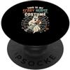 Spooky Nurse Halloween Medical Apparel This Is My Scary Nurse Costume Ghost Halloween Siringa Camicia PopSockets PopGrip Adesivo