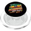 Ethiopia New Year Pride Etiopia Capodanno 2019 Enkutatash Orgoglio Con Bandiera Etiopia PopSockets PopGrip per MagSafe