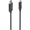 AISENS - A157-0926 - Cavo USB3.2 GEN2x1 10GBPS AOC SOLO DATOS, USB-A/M-USB-C/M, 25 m