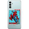 Ert Group custodia per cellulare per Samsung A13 5G/ A04s originale e con licenza ufficiale Marvel, modello Spider Man 041 adattato alla forma dello smartphone, parzialmente trasparente