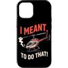 Funny RC Helicopter Gifts for Men and Wo Custodia per iPhone 12/12 Pro RC elicottero elicottero RC di corsa di telecomando
