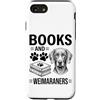 Funny Weimaraner And Book Designs Custodia per iPhone SE (2020) / 7/8 Libri E Weimaraners Divertente Weimaraner