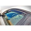 J&J AUTOMOTIVE Deflettori d'Aria per Audi A1 5-Porte 2010-2018, Set da 2 Pezzi, Nero Fumé Oscurato Heko