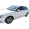 J&J AUTOMOTIVE Deflettori d'Aria per Audi A3 8V 4/5-Porte Berlina 2012-2020, Set da 2 Pezzi, Nero Fumé Oscurato Heko