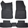 J&J AUTOMOTIVE Norm Liners Tappetini Auto su Misura per Renault Clio 5 2019-2025, Set da 4 Pezzi, 3D in Gomma TPE, Antiscivolo, Inodore, Colore Nero