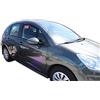 J&J AUTOMOTIVE Deflettori d'Aria per Citroen C3 2009-2016, Set da 2 Pezzi, Nero Fumé Oscurato Heko