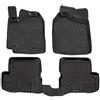 J&J AUTOMOTIVE Norm Liners Tappetini Auto su Misura per Suzuki Jimny 1998-2018, Set da 4 Pezzi, 3D in Gomma TPE, Antiscivolo, Inodore, Colore Nero