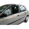 J&J AUTOMOTIVE HEKO Deflettori per Renault Scenic 2 2003-2009, 2 pezzi | 2 deflettori HEKO per Renault Scenic 2, PMMA 3 mm, fumé, canale del finestrino.