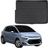 J&J AUTOMOTIVE SCOUTT Vasca Bagagliaio TPE per Citroen C4 Picasso 2013-2019 Nero