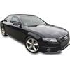 J&J AUTOMOTIVE HEKO Deflettori per Audi A4 B8 4-Porte Berlina 2008-2015 | 2 deflettori HEKO per Audi A4 B8 4-Porte Berlina, PMMA 3 mm, fumé, canale del finestrino.