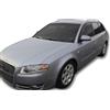 J&J AUTOMOTIVE HEKO Deflettori per Audi A4 B6 / B7 4-Porte Berlina | 2 deflettori HEKO per Audi A4 B6 / B7 4-Porte Berlina/Wagon, PMMA 3 mm, fumé, canale del finestrino.