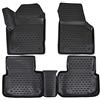 J&J AUTOMOTIVE Tappetini Auto in Gomma su Misura per Land Rover Discovery Sport Dal 2014, Set da 4 Pezzi, 3D - con Bordo Alto, Antiscivolo, Inodore, Colore Nero, TPE
