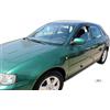 J&J AUTOMOTIVE Deflettori d'Aria per Audi A3 8L 5-Porte 1996-2003, Set da 2 Pezzi, Nero Fumé Oscurato Heko