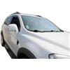 J&J AUTOMOTIVE HEKO Deflettori per Chevrolet Captiva 2006-2018, 2 pezzi | 2 deflettori HEKO per Chevrolet Captiva, PMMA 3 mm, fumé, canale del finestrino.