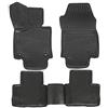 J&J AUTOMOTIVE Tappetini Auto in Gomma su Misura per Toyota Rav4 5 2019-2025, Set da 4 Pezzi, 3D - con Bordo Alto, Antiscivolo, Inodore, Colore Nero, TPE