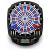Carromco TOLEDO-301 - Bersaglio elettronico con display LCD, distanza a 2 fori, 43 giochi e 320 varianti, set di freccette per fino a 8 giocatori, con 6 freccette morbide