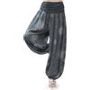 Gloop Pantaloni da Donna Comodi Leggeri Larghi e Freschi per Casa Tempo Libero e Sport 13024