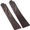 YISENJEE Guanti Di Pelle Donna Stivali Da Donna Alla Moda In Similpelle Lunghi 50 Cm, Per Spettacoli Teatrali In Pu, Caldi Per L'Autunno E L'Inverno