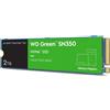 Western Digital SSD Western Digital Green WDS200T3G0C drives allo stato solido M.2 2 TB PCI Express QLC NVMe [WDS200T3G0C]