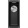 Blanco, SUBLINE 160-U - Lavello da cucina in granito sottile per basi di lavello con larghezza di 30 cm - SILGRANIT - Grigio - 523396