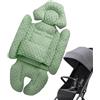 jlceh Fodera per Sedile per Passeggino, Baby Copriseduta Imbottita per Passeggino Universale, Cuscini per Supporto Testa E Corpo Neonatis Copriseduta Passeggino, Cuscino Passeggino per Passeggini, Sdraiette