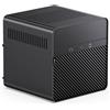 Jonsbo N2 PC Case Case NAS 5+1 slot di memoria, tecnologia hot swapping, alluminio, mini ITX, nero