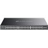 TP-Link Switch Gigabit PoE a 48 porte (SG2452LP) | 32 porte PoE+, 16 porte non PoE, 4 porte SFP | Budget da 230 W | Omada Full Managed | Fanless | Gestito L2 | VLAN, ZTP, LAG, ripristino PoE |