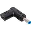 Akyga Plug for Universal Notebook Adapter AK-ND-C09 USB-C / 4.5 x 3.0 mm + Pin HP