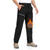 MoFiz Pantaloni escursionismo Trekking Sci Uomo Invernali montagna antivento nero 4xl