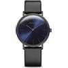 BERING Donna Analogico Quarzo Classic Orologio con Cinturino in Pelle di vitello Cinturino e Vetro zaffiro 13436-427