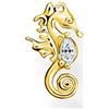 Thomas Sabo H2236-414-14, Orecchini singoli da donna, in argento sterling 925, placcato oro giallo 750, oro giallo, misura unica, Oro giallo Argento sterling, Nessuna pietra preziosa