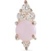 Thomas Sabo Orecchini singoli da donna con pietra opale rosa scintillante in argento sterling 925 H2181-166-7
