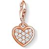 Thomas Sabo Ciondolo da Donna, Argento 925, Gem filled Heart
