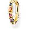 Thomas Sabo Pietre bianche creole, Argento