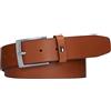 Tommy Hilfiger Cintura Uomo Adan 3,5 cm Cintura in Pelle, Multicolore (Cognac), 80