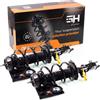 GH 2x Montante Completo a Gas Anteriore per Kia Rio III (UB) 2011-2017 1.1/1.4 CRDI