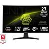 MSI MAG 274CQFDE (2560 x 1440 pixel, 27"), Monitor, Nero
