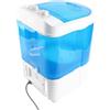 Fdit Lavatrice Portatile Mini Compatta con Cestello Centrifuga per Campeggio Appartamenti Dormitori Viaggio (Spina europea)