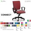 SEIPO CONNECT CN0053 Poltrona operativa Movimento sincronizzato "R4" braccioli SCHIENALE MEDIO SEIPO ECOPELLE D2