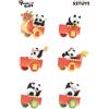 52TOYS Panda Roll Blind Box Figures Assortment Dragon Boat Racing 10 Cm 52TOYS